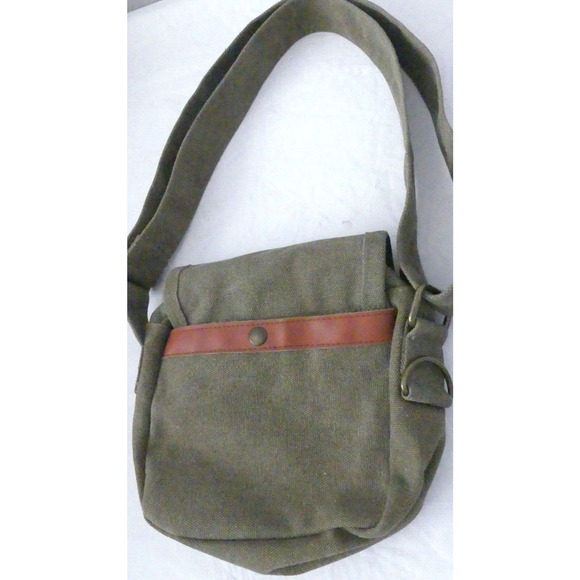 Berlin Divided City Canvas Crossbody Bag Purse Adjustable Strap UK Flag Germany - Picture 6 of 9